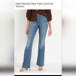 High Waist Wow Flare Jeans